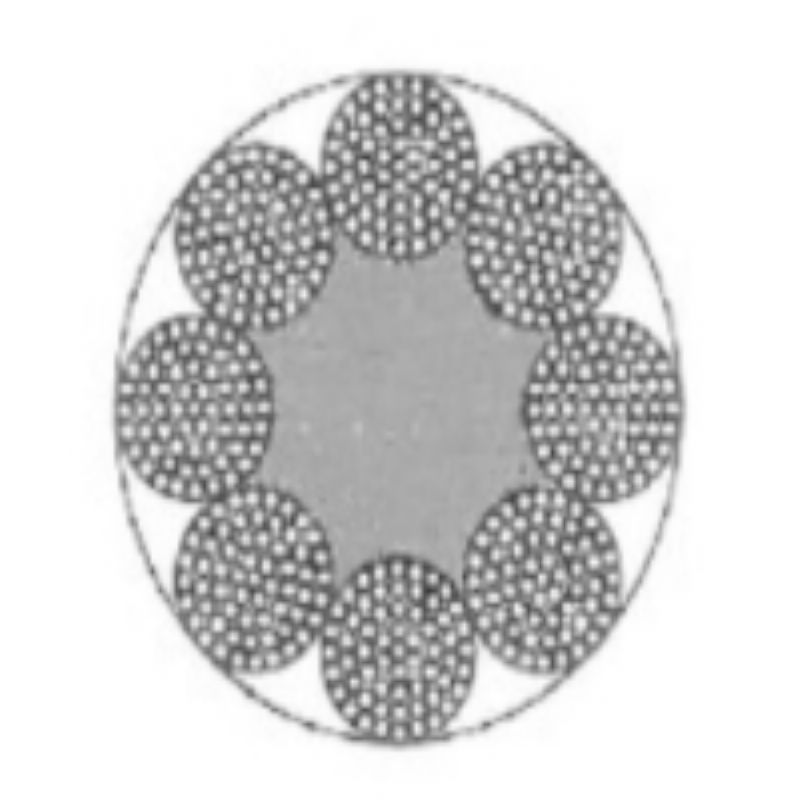 圆股钢丝绳8x61（b）类